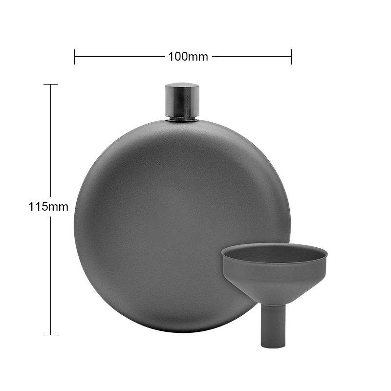 19号 (微瑕疵/瑕疵品)180ml酒壶送漏斗(直径100mm x 高度115mm)