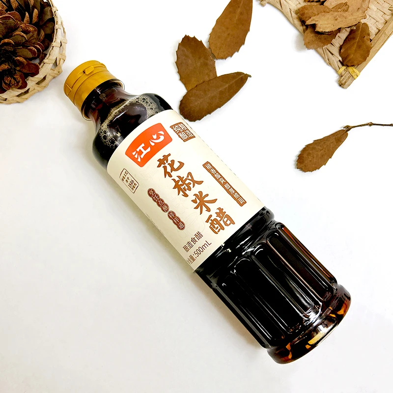 温州江心花椒米醋糯米纯粮酿造酸爽蘸醋凉拌烹饪零添加饺子调味品