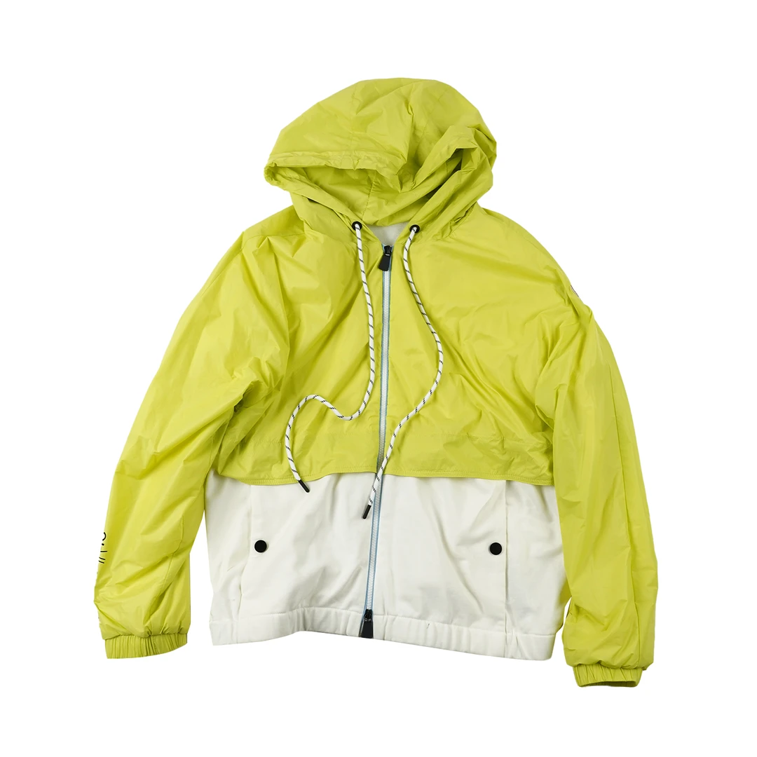 【运动拼接连帽外套】MK24WT707秋冬厚外套秋季女外套短款时尚休闲