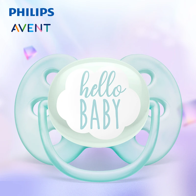 新安怡马卡龙卡通安抚奶嘴(0-6个月)单个装