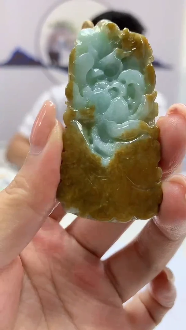 【闪购商品】定制翡翠未镶嵌5141ms-毛货41花