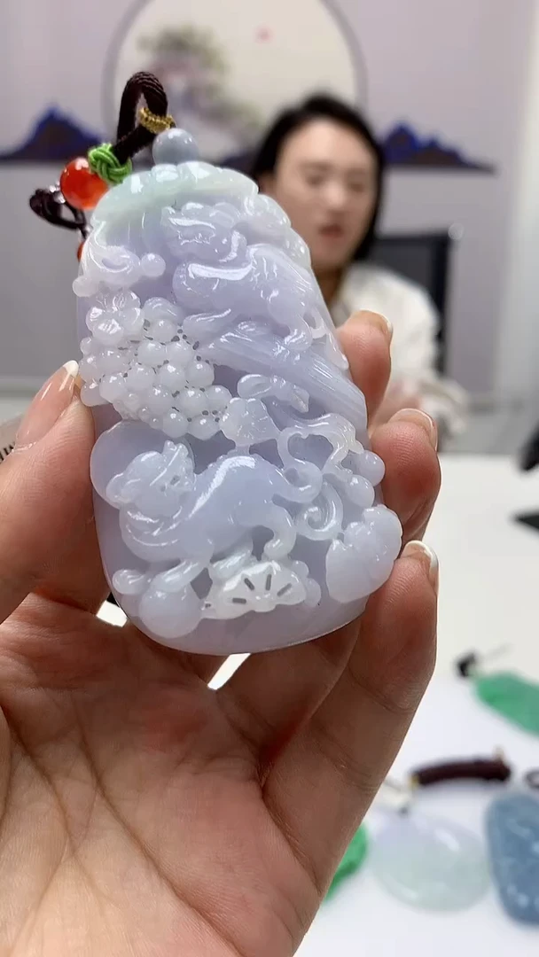 【闪购商品】定制翡翠未镶嵌3123ms-毛货140貔貅