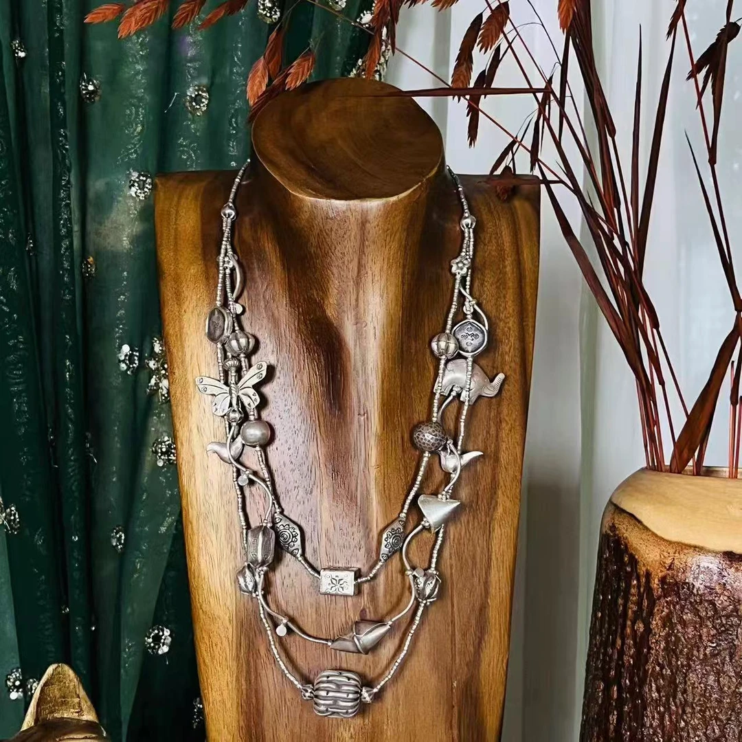 坠链均925银 【泰云匠】泰国手工925银饰设计款项链