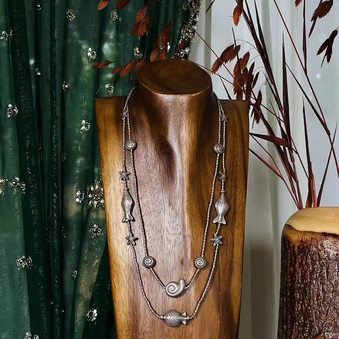 坠链均925银 【泰云匠】泰国手工925银饰设计款项链