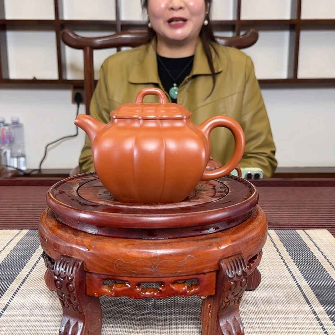 【闪购商品】紫砂茶壶380  朱泥