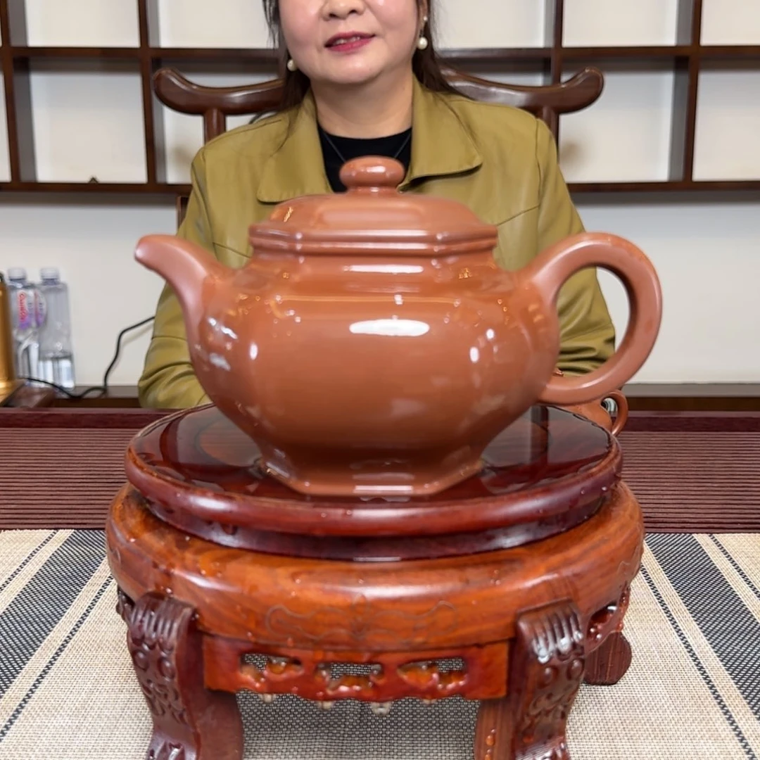 【闪购商品】紫砂茶壶480cc 底槽青