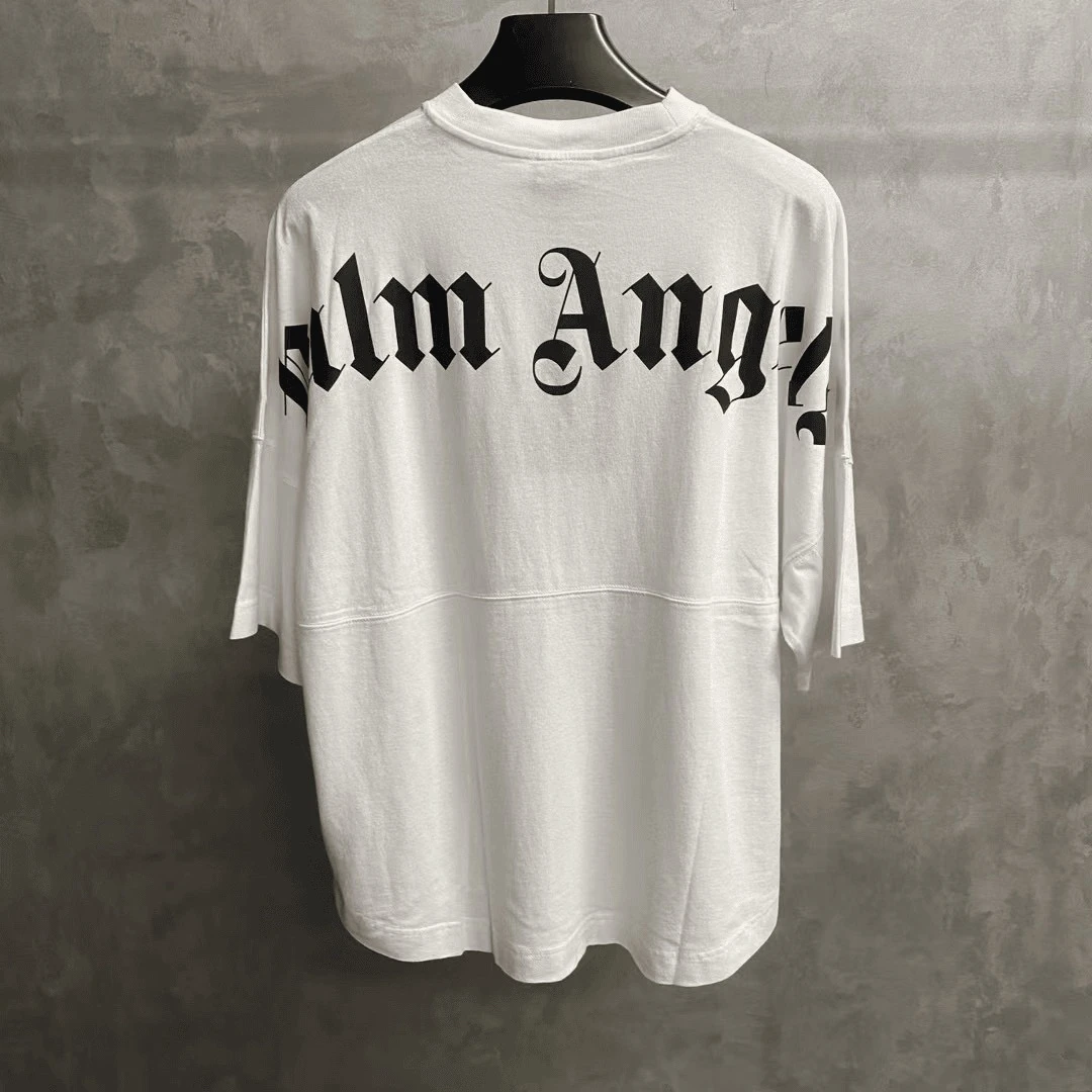 未使用 maje palm angels白色背后印花图案logo短袖/s码/xs码/