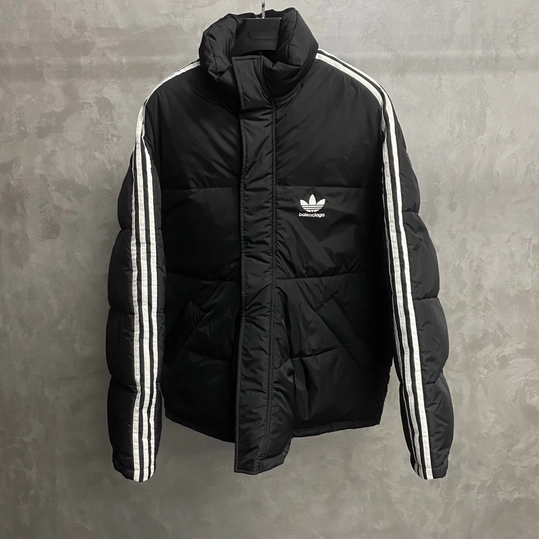 balenciaga  adidas黑白印花图案logo羽绒服   One Size/未使用