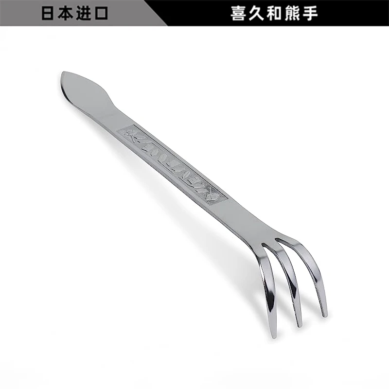 日本喜久和 熊手耙子 不锈钢 松土除草 盆景盆栽花卉绿植原装进口