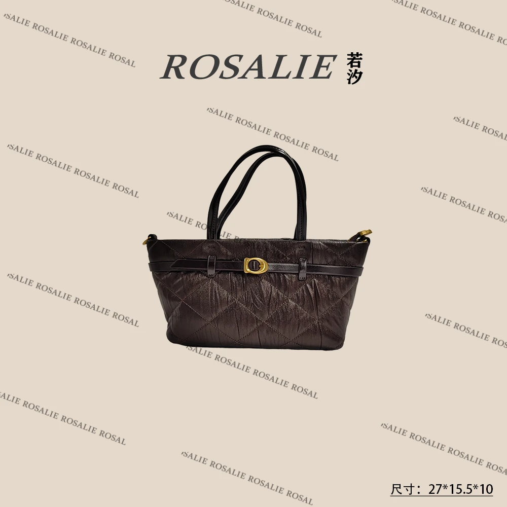 【若汐Rosalie】SKL-7253-咖啡色  秋冬新款轻奢小包