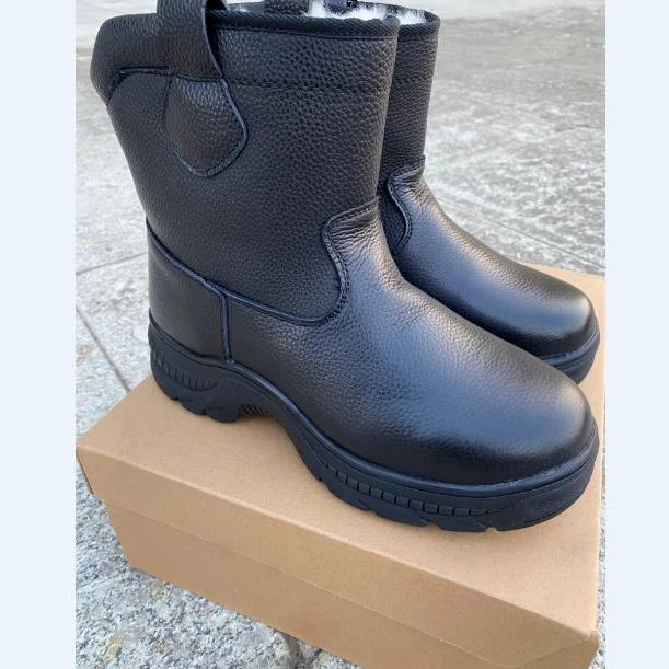 野小子抗寒保暖短靴035