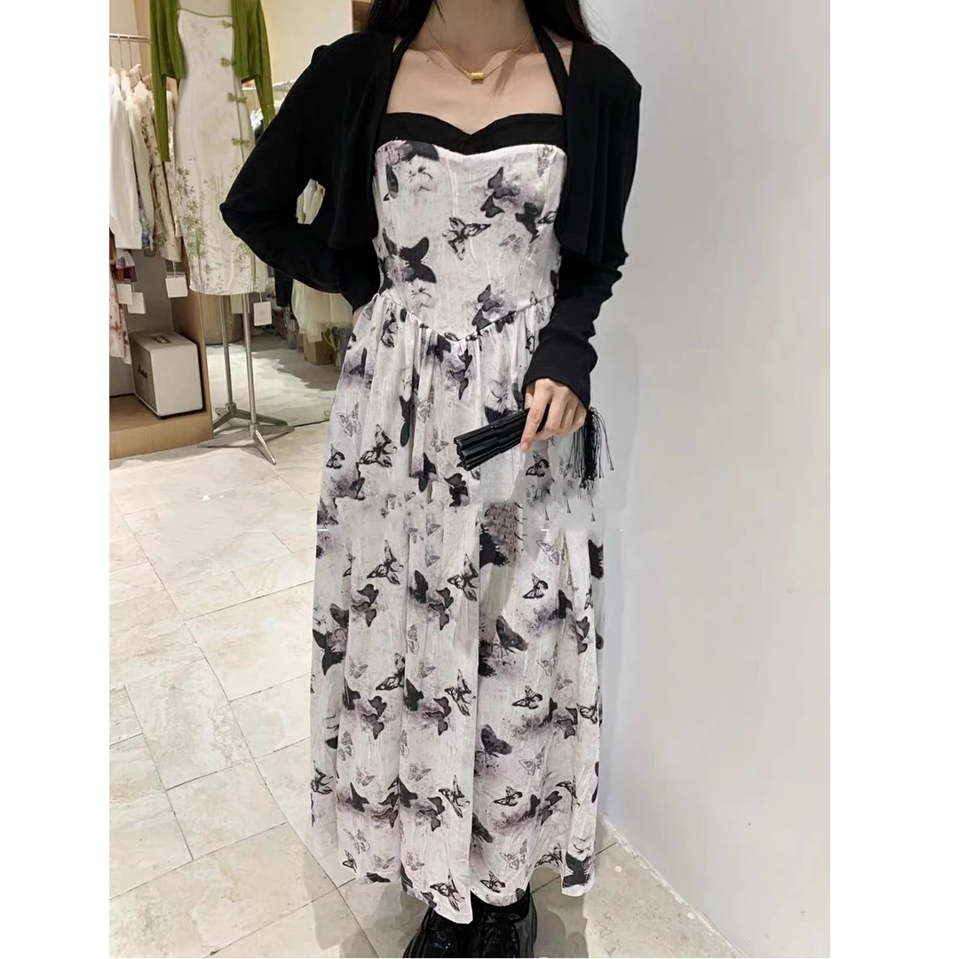 【龙哥专属】L1F16207B 秋季新款百搭气质优雅时尚连衣裙