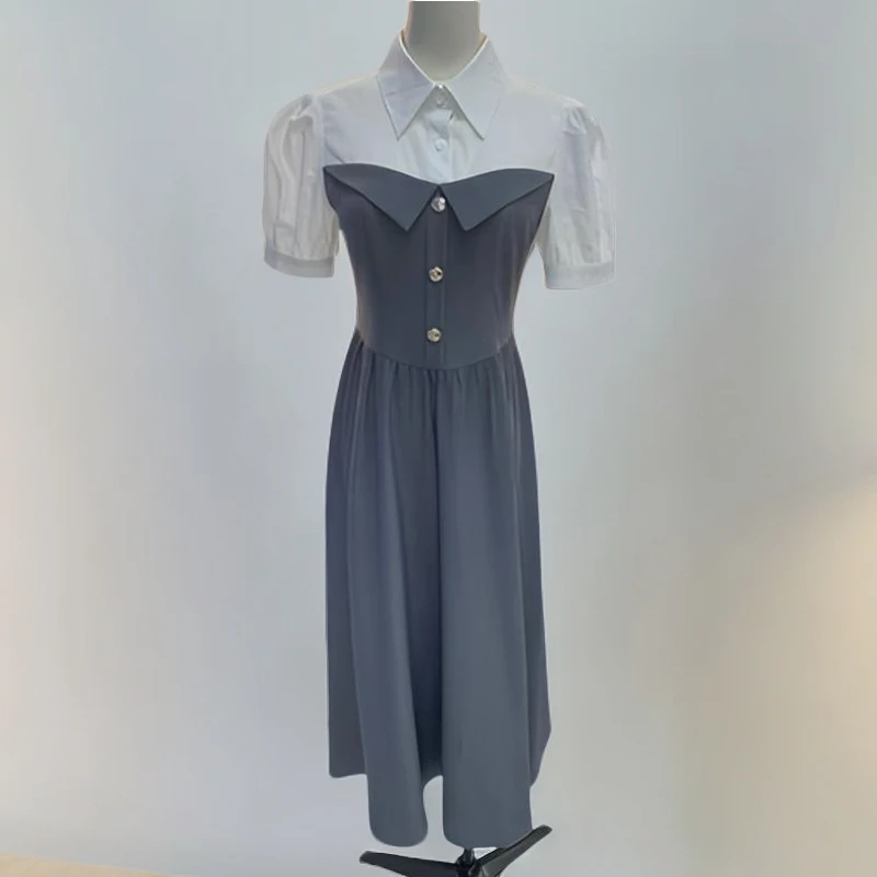 【龙哥专属】 L1338132A 时尚休闲气质连衣裙