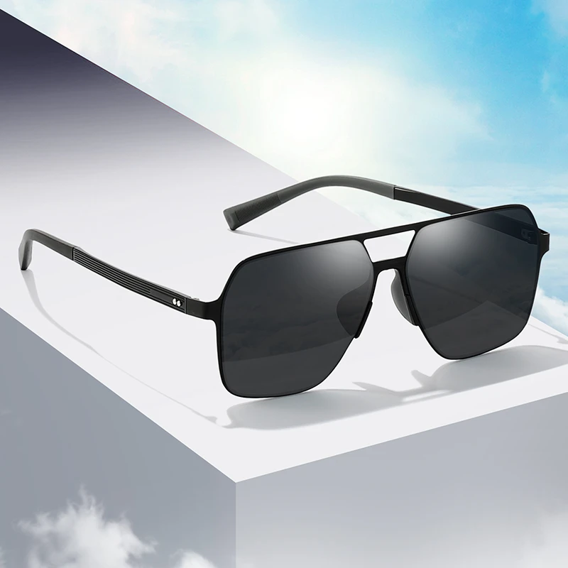 帕尼亚男士时尚太阳镜潮流个性防紫外线开车钓鱼专用偏光太阳墨镜