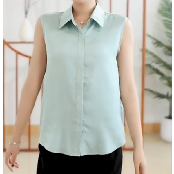 3-2308-27（绿）新款舒适时尚小衫