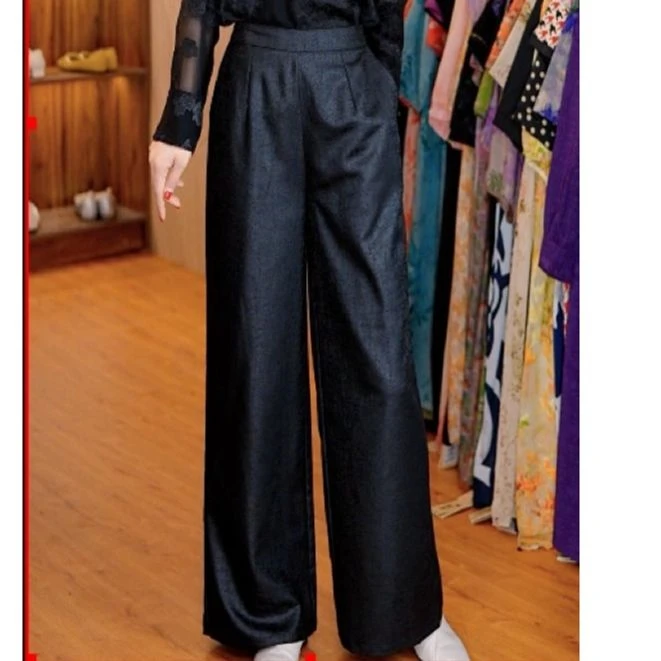 9091-10（黑）新款舒适时尚休闲裤