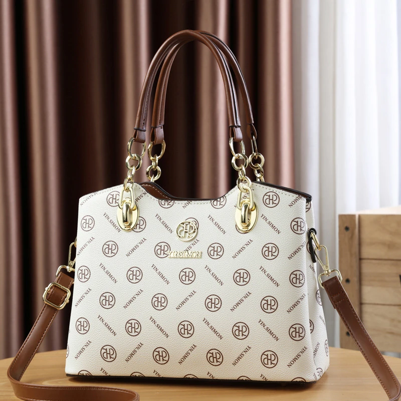 包包托特手提包女气质妈妈包2025新款高级感大容量时尚单肩斜挎包