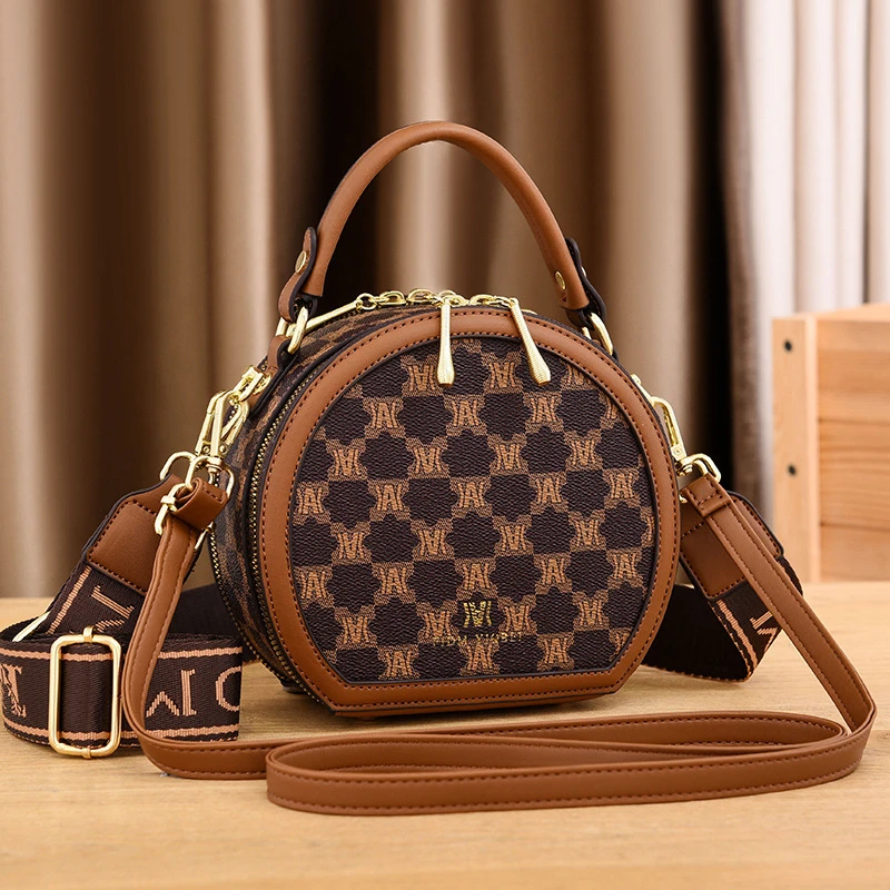 新款斜挎包爆红洋气网包小圆品牌女包苹果女士单肩款包手提包2025