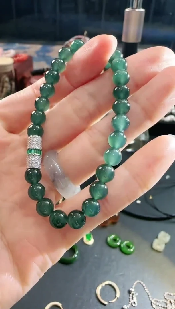 【闪购商品】翡翠手串未镶嵌手串