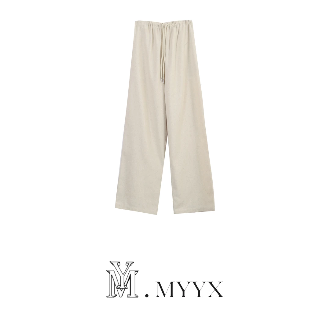 【小哥专享】高腰垂感阔腿时尚宽松休闲裤K1889