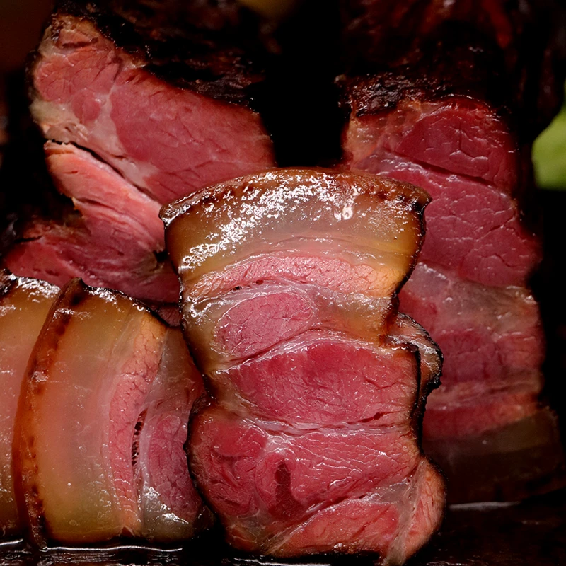 （现称改价）湖北高山农村烟熏土猪腊肉……