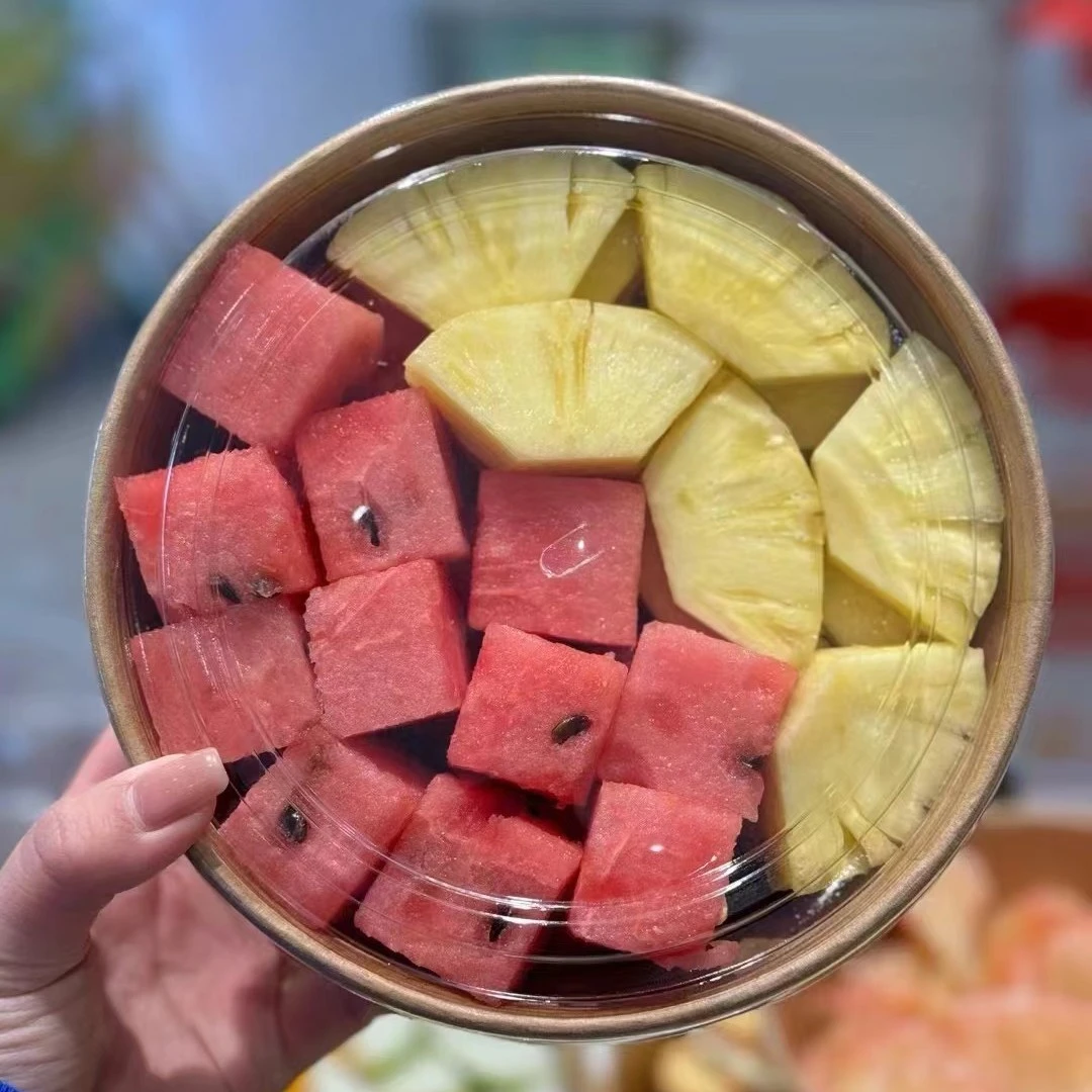鲜切双拼凤梨麒麟瓜