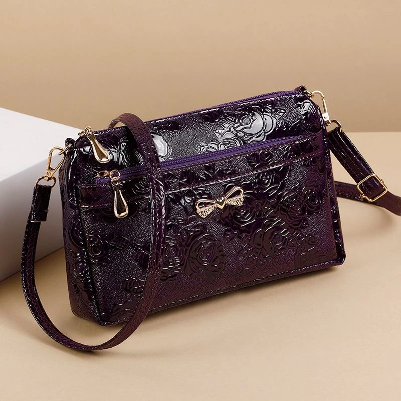 【长24宽5高15】中年妈妈斜挎包女士大容量婆婆包大容量女士斜挎包