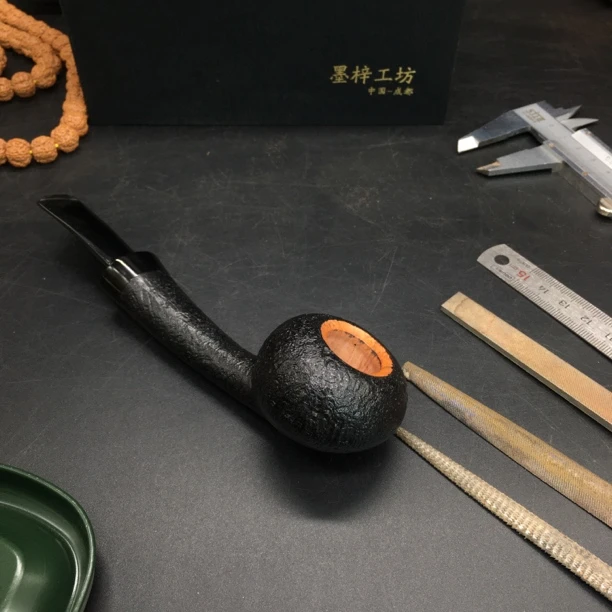 黑色喷砂苹果 多款 石楠木手工烟斗