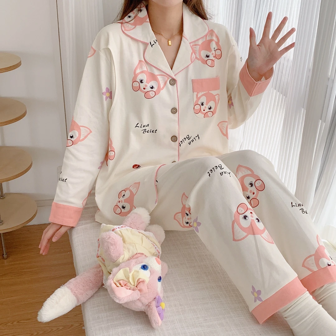 月子服春夏季薄款哺乳装孕妇睡衣家居服喂奶产后秋季长袖产妇怀孕