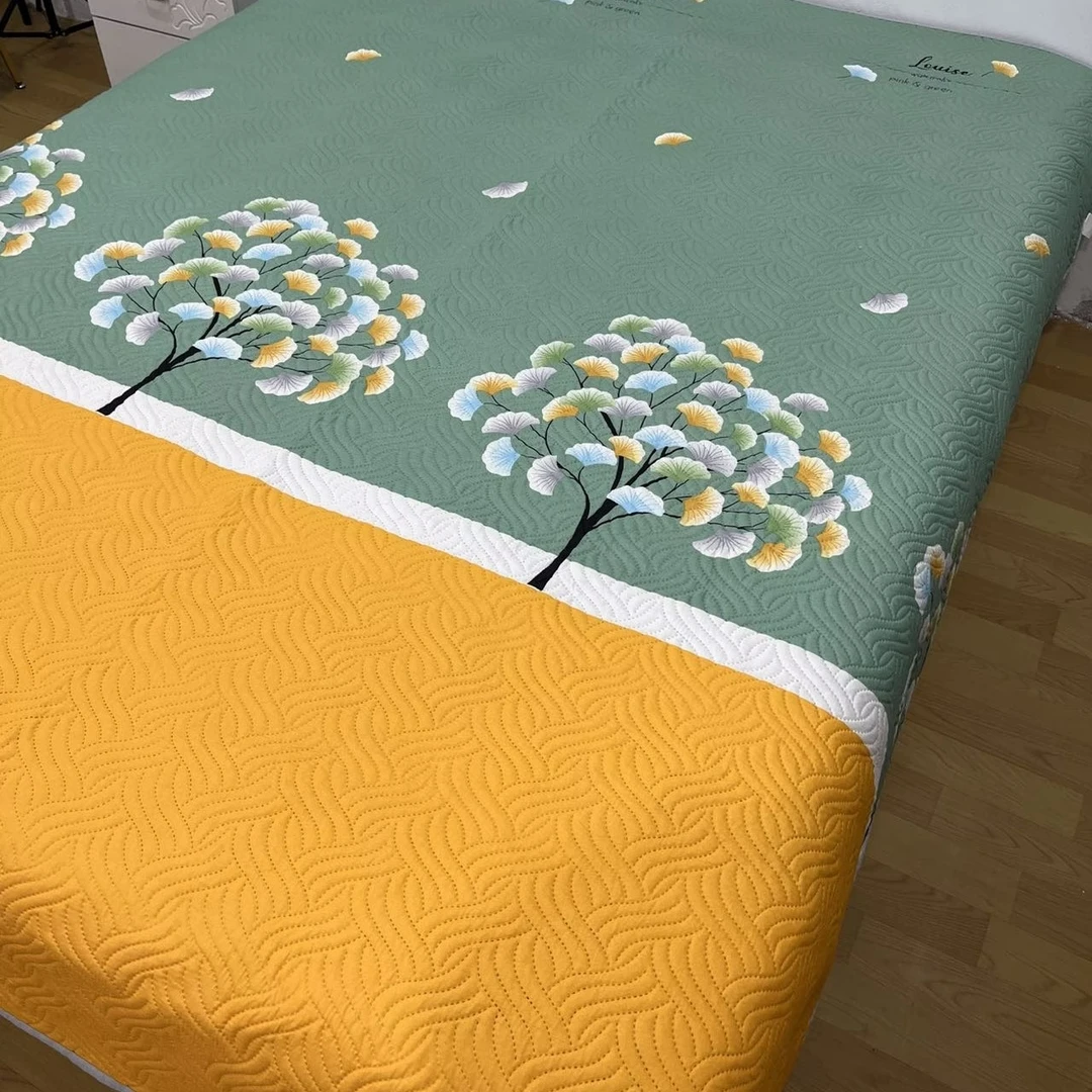 清仓【两面大床四季床盖】【2*2.3米±5厘米】双面三层多功能防滑