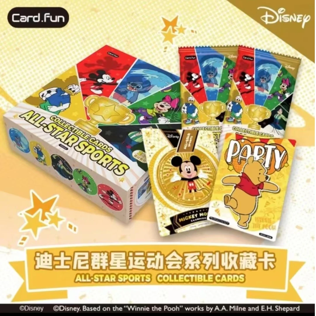 card.fun/集卡社【平拆】迪士尼群星运动会系列---正版--纪念收藏卡