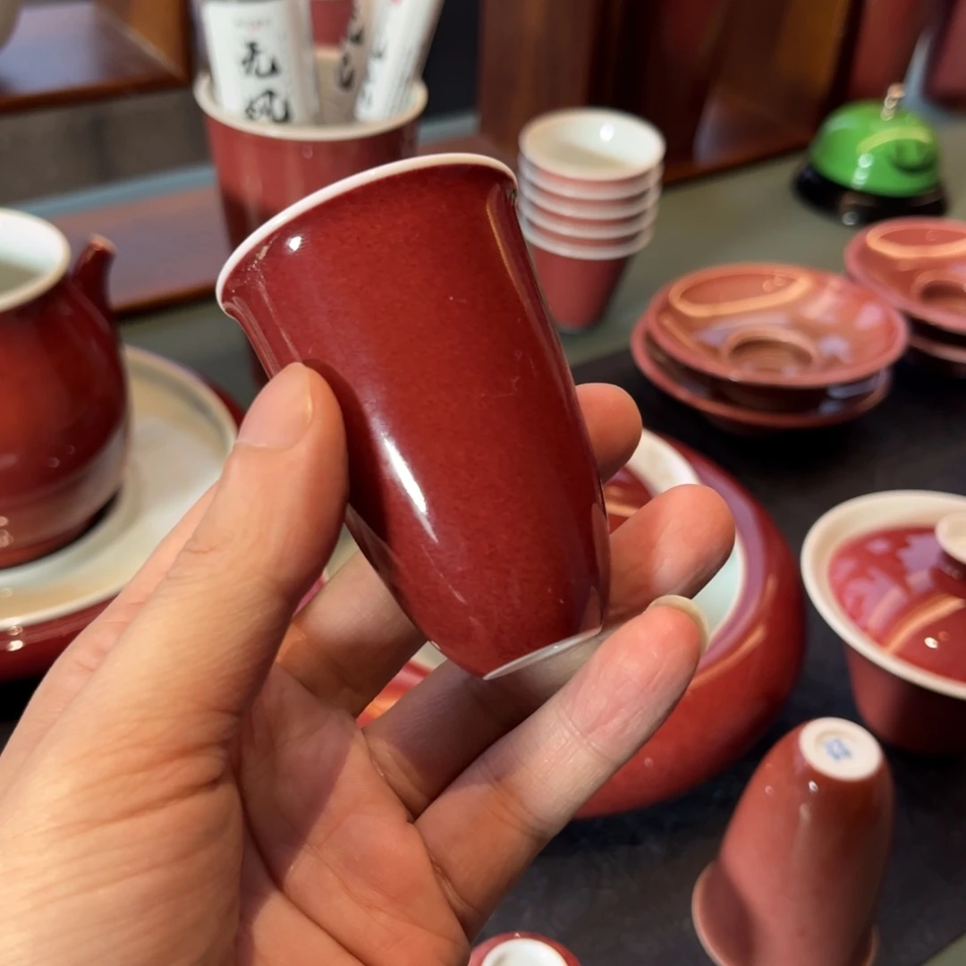 K*开播福利豇豆红闻香杯