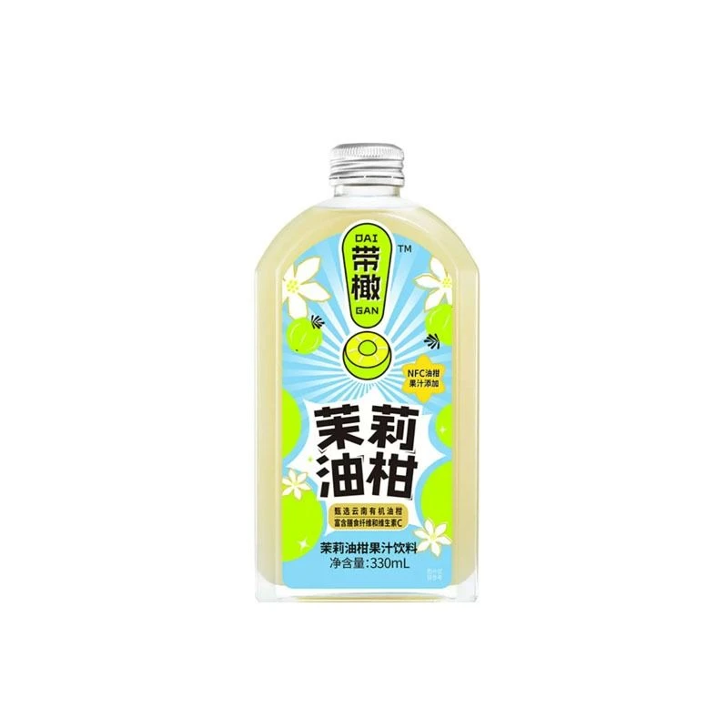 带橄 茉莉油柑果汁饮料 330ml/瓶夏日必备饮品