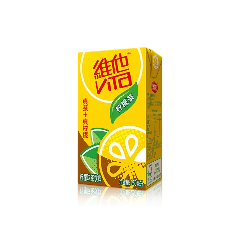 维他 柠檬味茶饮料 250ml/盒夏日必备饮品