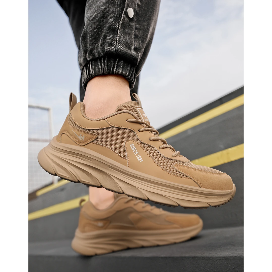 〖甄选专属★〗双星男鞋夏季透气户外登山防滑老爹运动休闲潮鞋92308