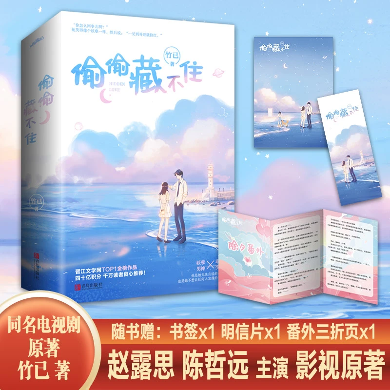 正版偷偷藏不住全二册晋江金榜影视原著小说书言情作品青春轻小说