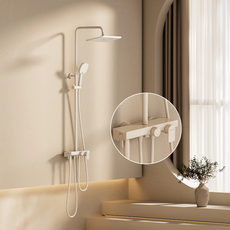 Hegii/恒洁936【国补】双重除垢带喷枪平台四功能手持淋浴智能花洒