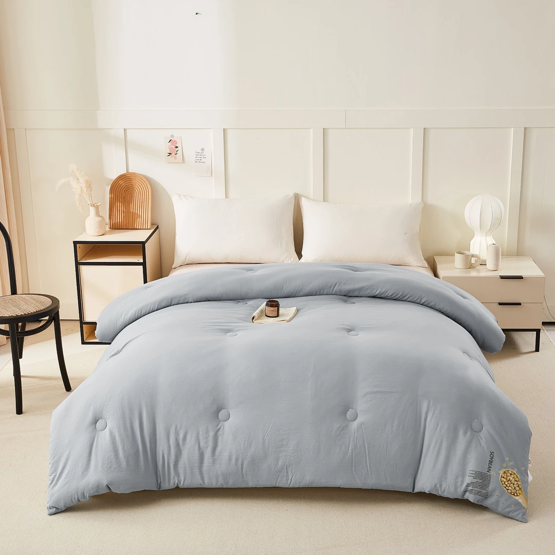 原绵大豆被子被芯亲肤舒适保暖冬被母婴秋冬被加厚柔软