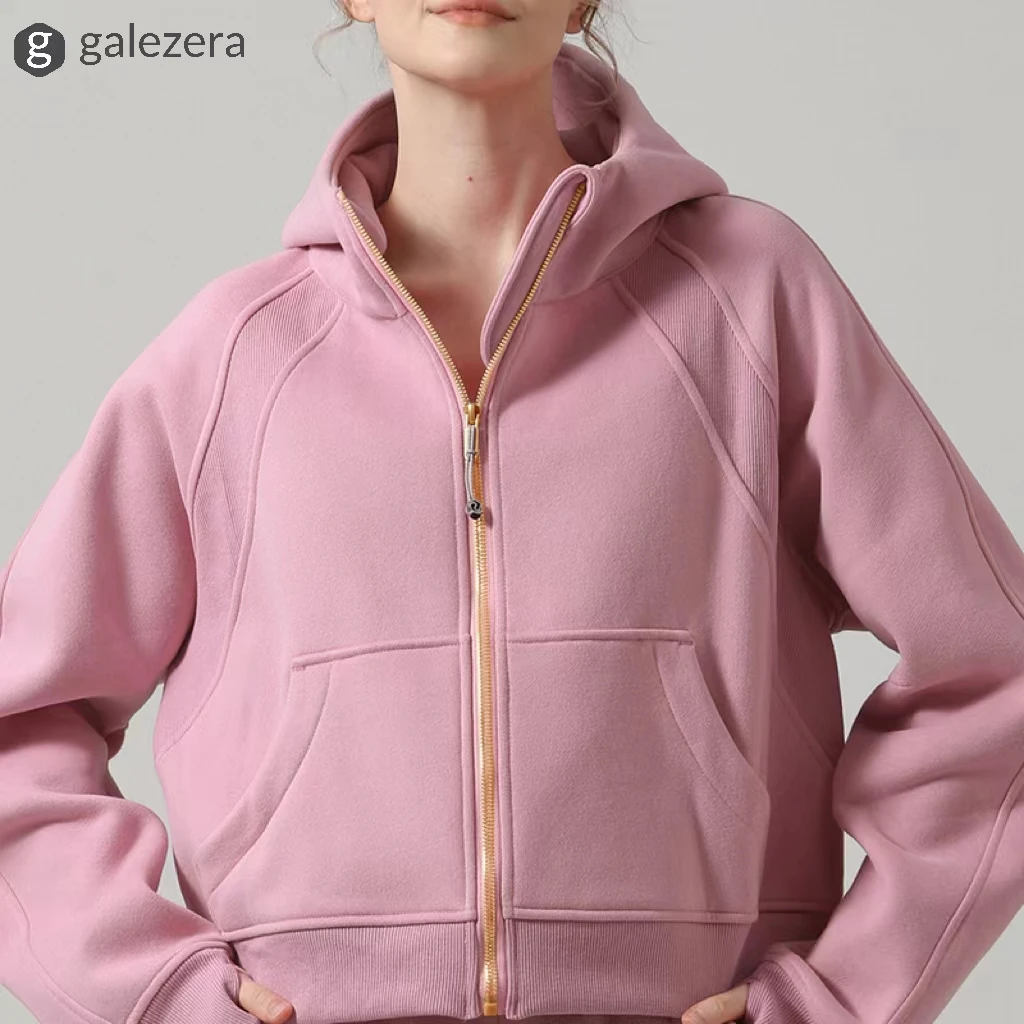 Scuba瑜伽拉链连帽外套 Galezera| T3026