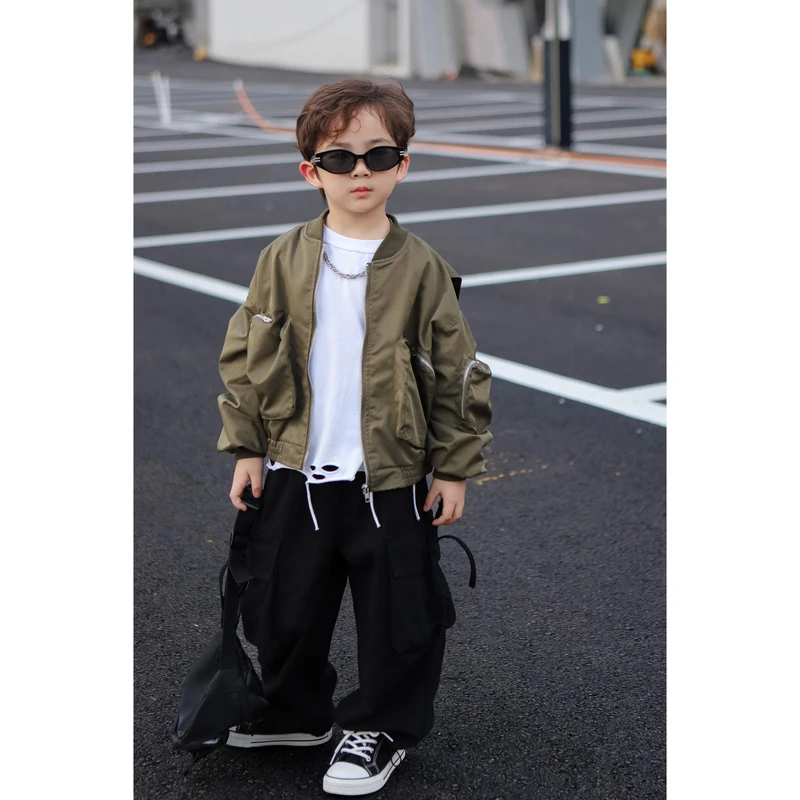 【现货】伟伟同款【布鲁克林】2024秋季新品男童休闲外套WW0327