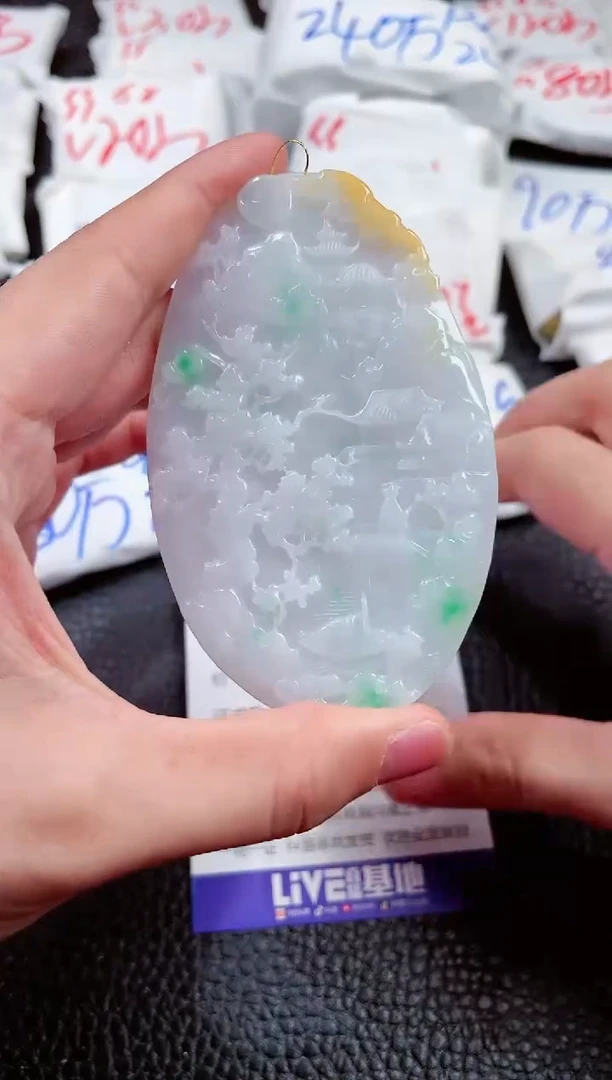 【闪购商品】翡翠颈饰未镶嵌00008134