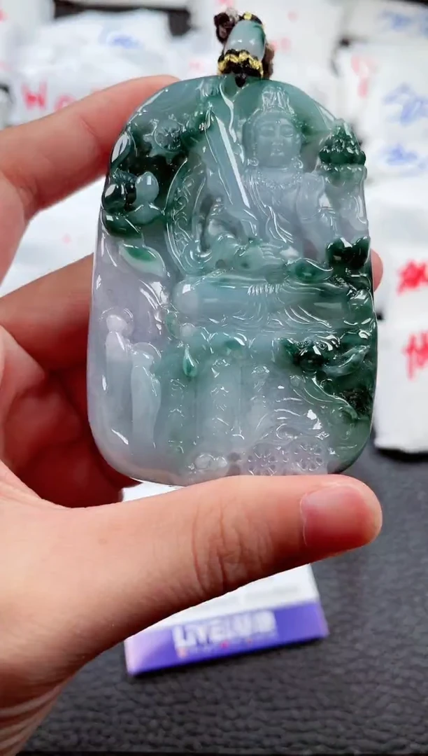 【闪购商品】翡翠颈饰未镶嵌00009585虚空