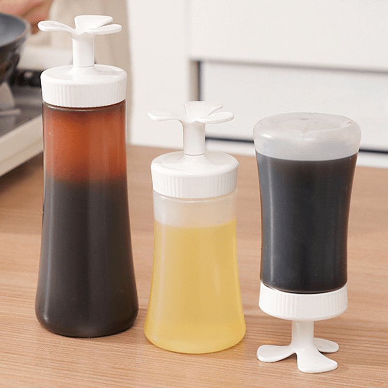挤酱瓶家用商用厨房蚝油瓶倒置挤压瓶沙拉酱番茄酱分装瓶油壶酱油