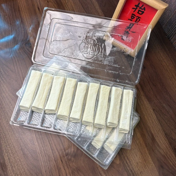 宴园速冻生胚油条脆皮油条一根58克*18根生胚油条顺丰冷链包邮