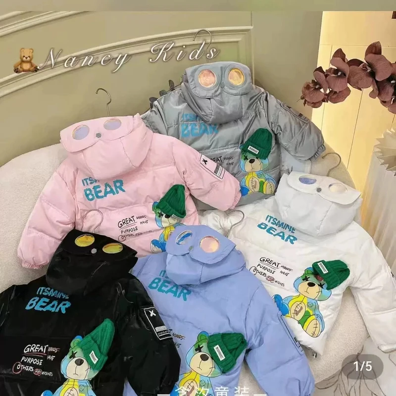 新款儿童羽绒服冬季男女童外穿