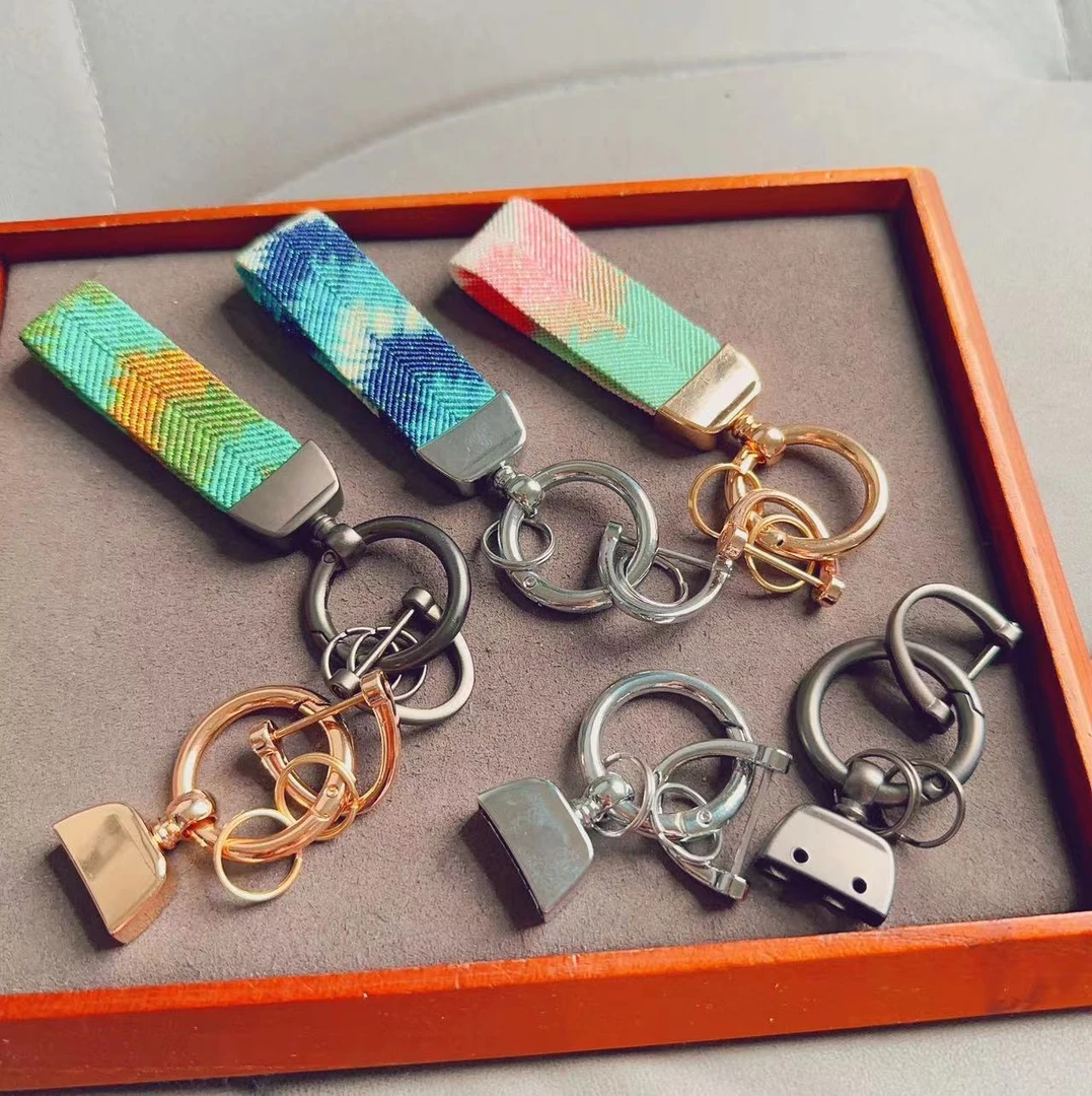 新款耐磨合金扁款钥匙扣头3个颜色