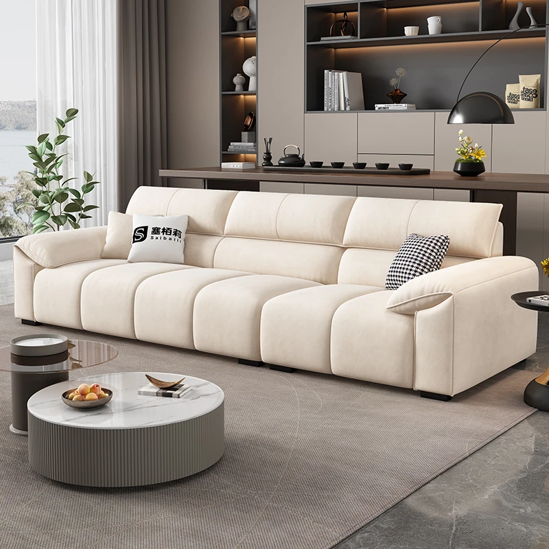 2025新款猫抓绒布艺沙发客厅小户型简约布艺沙发客厅家用2024新款