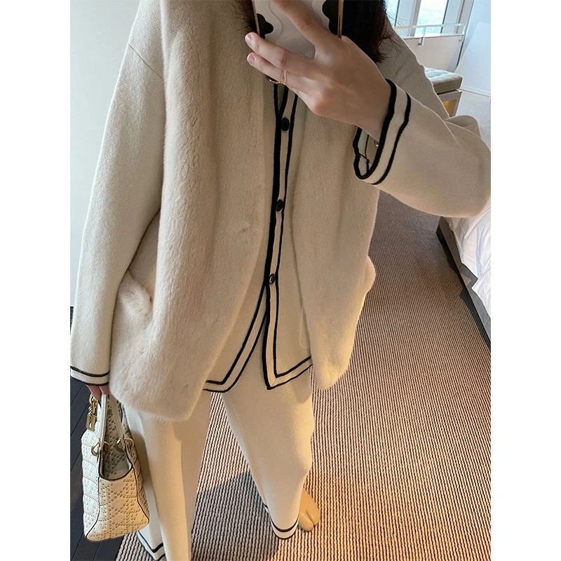 杨小妖紫标天鹅绒 暖暖水貂马甲整貂皮大衣女水貂皮草外套年轻款