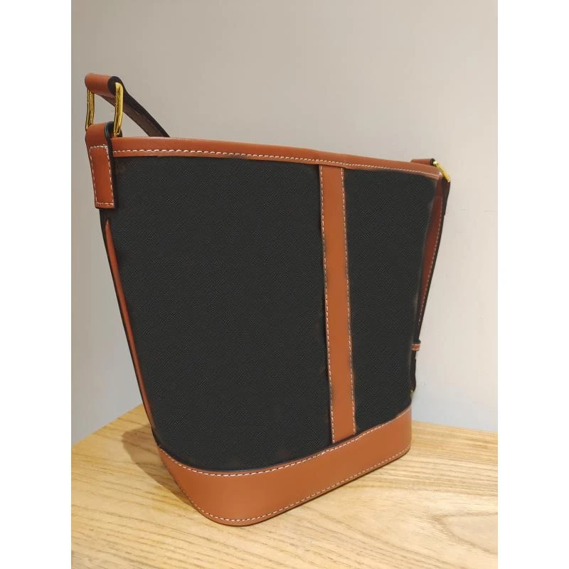 HIRMRIS真皮手工包Z550602  桶花林