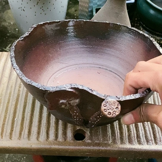 【闪购商品】紫砂花盆瑕疵23.11花盆